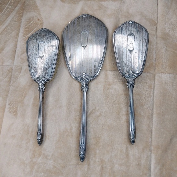 Stephen Webster Other - Vintage Webster 1920's Sterling Silver Art Nouveau 3 Piece Set